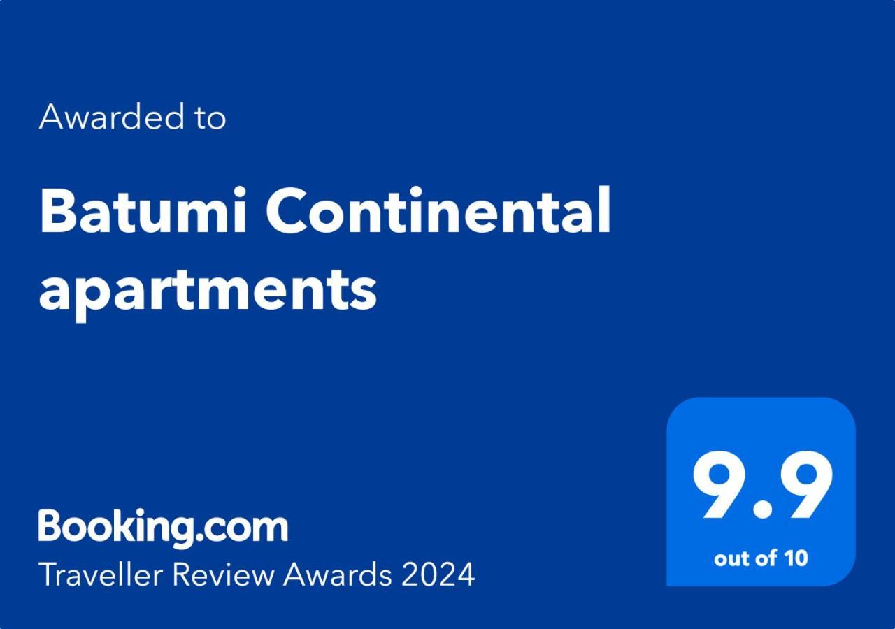 Batumi Continental Apartments Ngoại thất bức ảnh